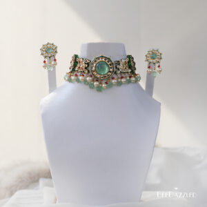 Kundan - Choker Set Maang